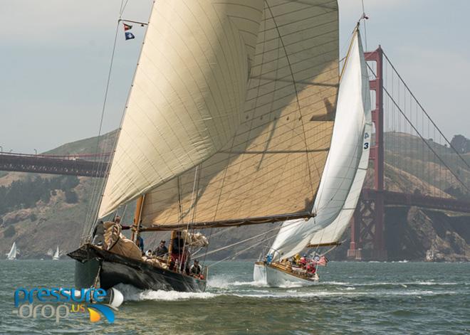 Fleet in action - 2016 Master Mariner Regatta © Pressure Drop . US